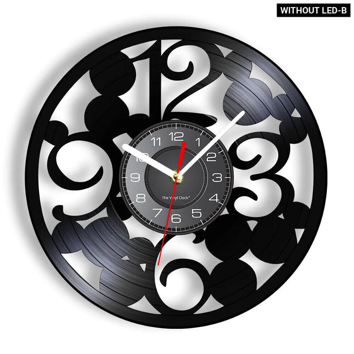 Retro Vinyl Record Wall Clock