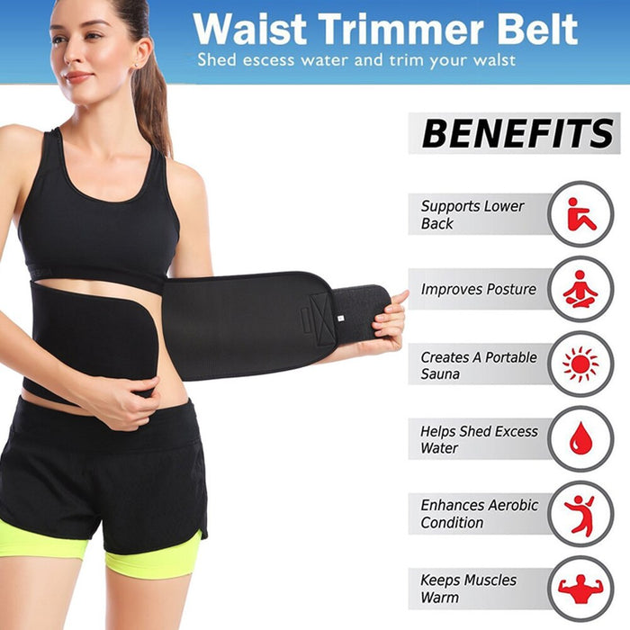 Neoprene Weight Loss Waist Trimmer Sweat Sports Band