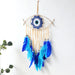 Handmade Evil Eye Dreamcatcher Wall Hanging