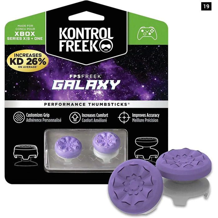 Galaxy Purple Performance Thumbsticks For Xbox