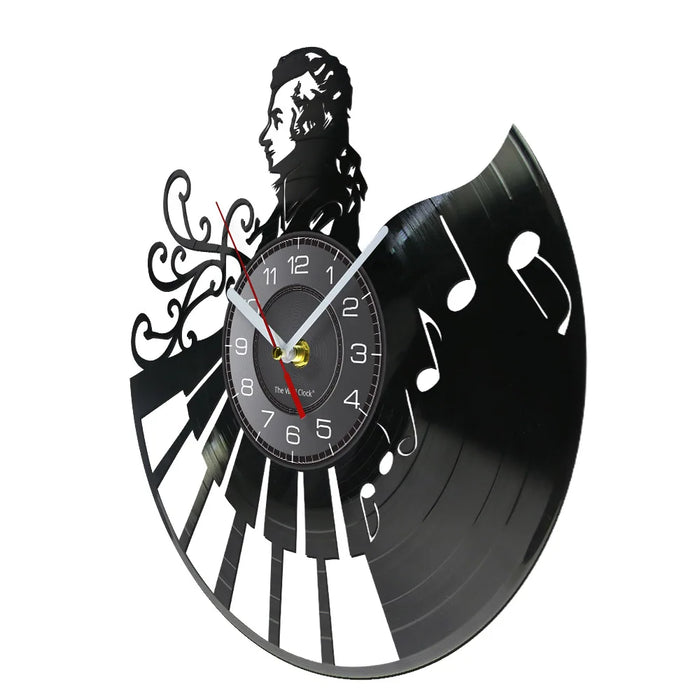 Mozart Vinyl Record Wall Clock