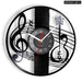 Musical Vinyl Record Wall Clock