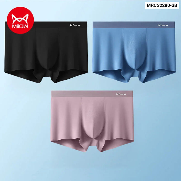 Pack Of 3 Modal Blend Boxer Shorts For Men