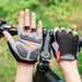 Breathable Half Finger Cycling Gloves For Fitness Training