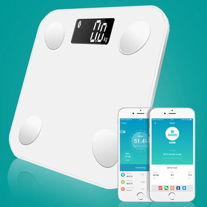 Smart Bluetooth Backlit Body Weight Display Scale