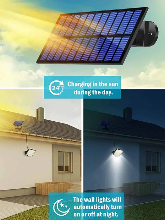 Waterproof 106Led Solar Light With Motion Sensor And Remote