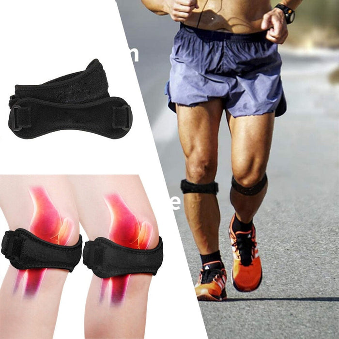 1Pair Patella Tendon Knee Strap For Basketball Running Jumpers Knee