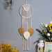 Boho Leaf Dream Catcher Wall Decor