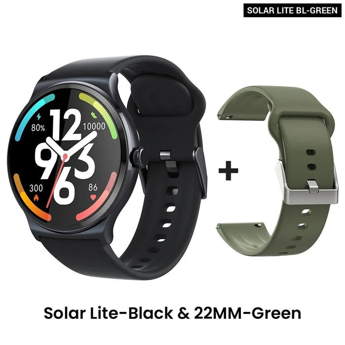 1.38’ Display Bluetooth 5.3 Heart Rate Monitor Solar Lite