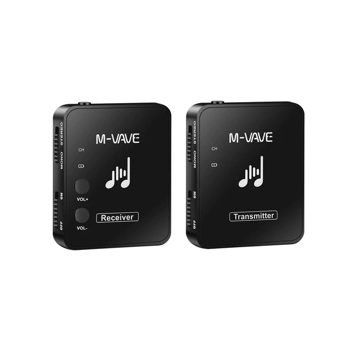 M-Vave Wp-10 2.4G Wireless Earphone Monitor Rechargeable Transmitter Receiver Support Stereo Mono And Phone Recording