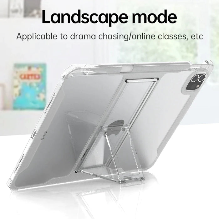 Tpu Stand Case For Ipad 10 9 10Th Protective Cover For Ipad 9.7 Pro 11 10.5 Air 5 4 3 10.2 9Th 8Th 7Th Gen Pro 12 9 Mini 6