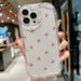 Cherry Silicone Shockproof Phone Case For Iphone