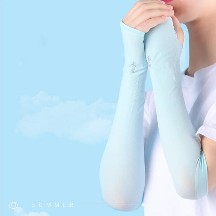 Summer Uv Arm Sleeves For Cycling And Driving