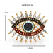 Eye Brooches Classic Big Beauty Eyes Pin