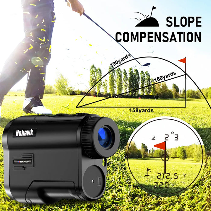 Sport And Hunting Golf Range Finder With Slope