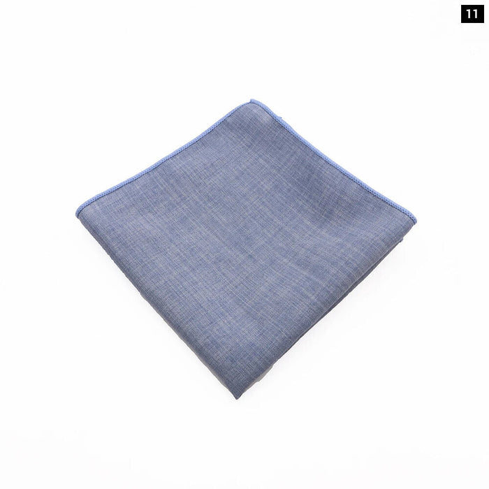 Solid Colour Pocket Square For Weddings