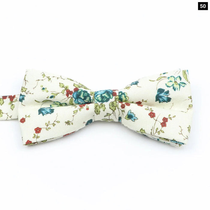 Colourful Floral Bow Ties Fashionable And Fun For Kids