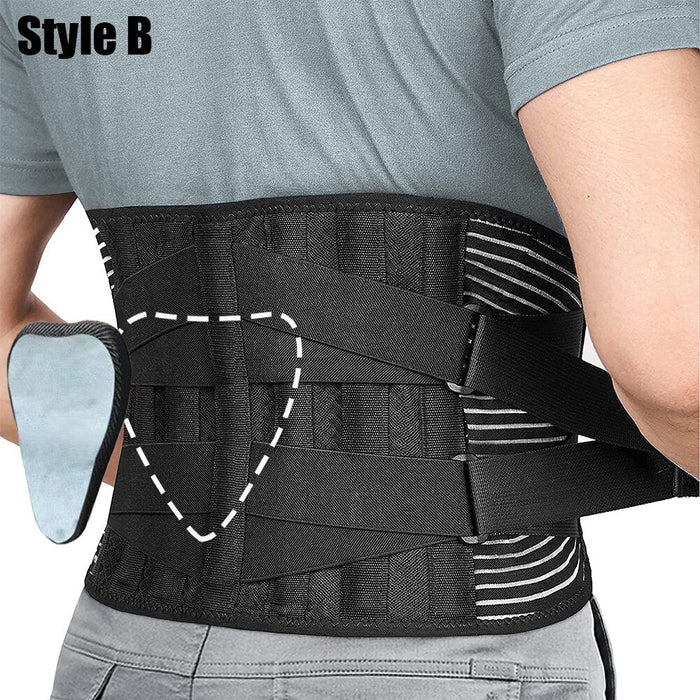 Adjustable Lightweight Breathable Lower Back Brace Belt Pain Relief