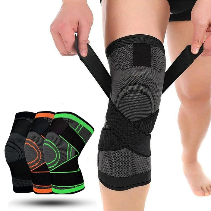 1Pc Elastic Knee Support Compression Sleeves For Running Cycling Joint Pain