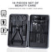 7or 18pcs Manicure Cutters Nail Clipper Set Household