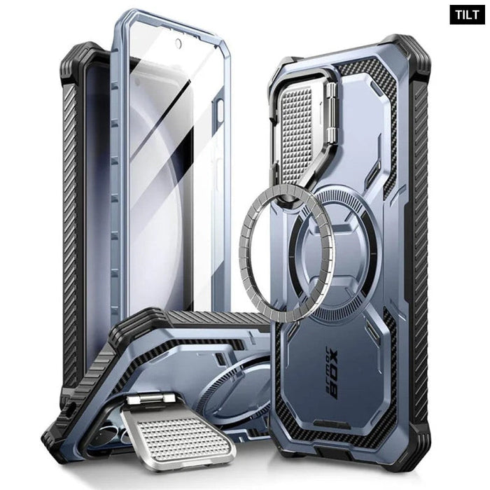 For Samsung Galaxy S24 6.2 Inch Armorbox Full-Body Rugged Case With Built-In Screen Protector