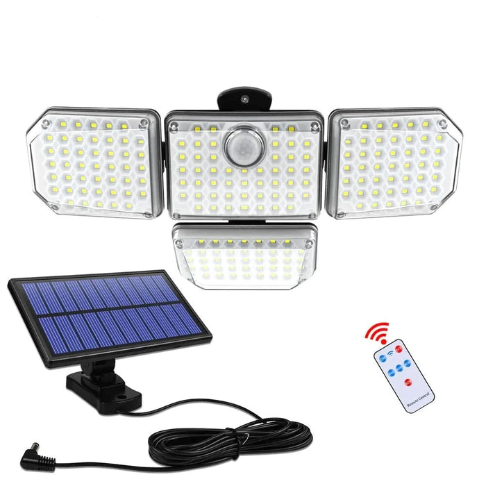 Adjustable Solar Security Flood Light With 3 Modes