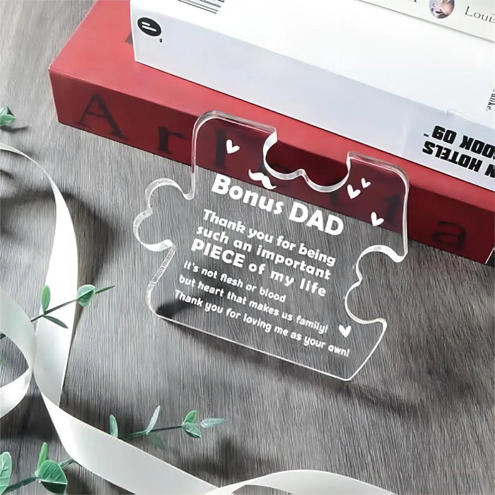 Best Dad Ever Acrylic Plaque Appreciation Gift