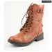 Womens Autumn/winter Vintage Fashion Solid Colour Leather