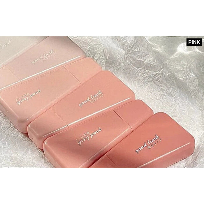 6 Piece Gradient Pink White Correction Tape Set