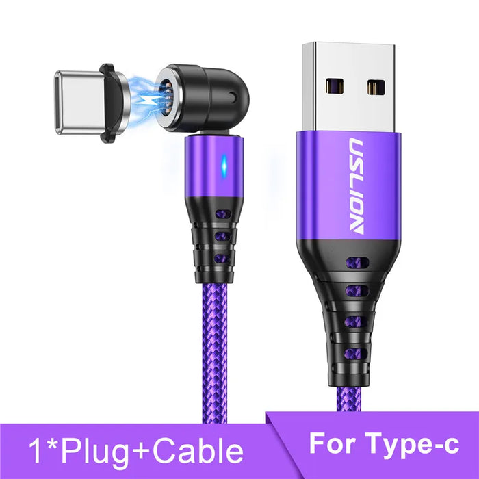 5A Magnetic Fast Charging Cable Type C Micro Usb