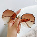 Women Gradient Ins Sunglasses Fashion Outdoor Female