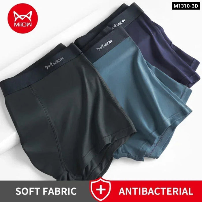 Antibacterial Mens Boxer Brief Set