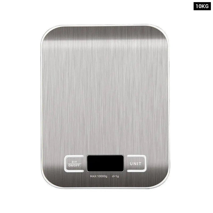 Rechargeable Stainless Steel Kitchen Scales