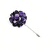 Handmade Romantic Flower Brooch Mens Wedding Suit Accessory