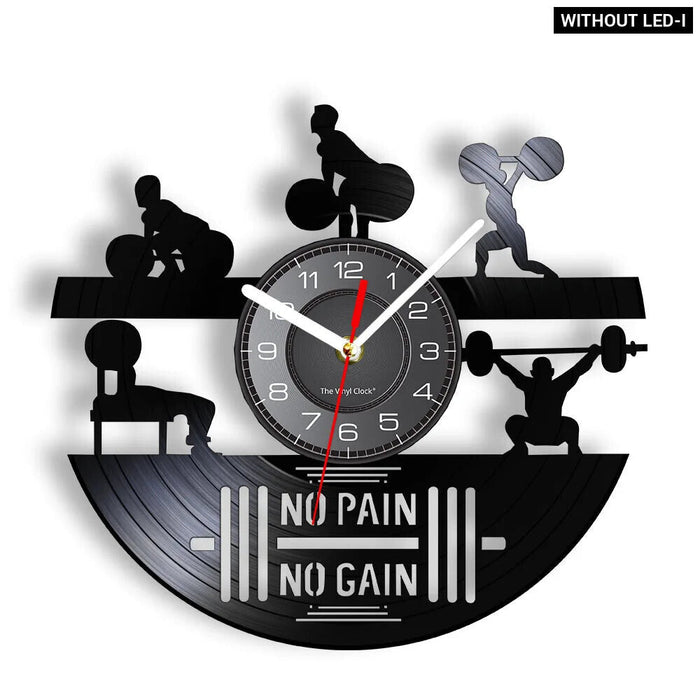 Motivational Workout Wall Clock