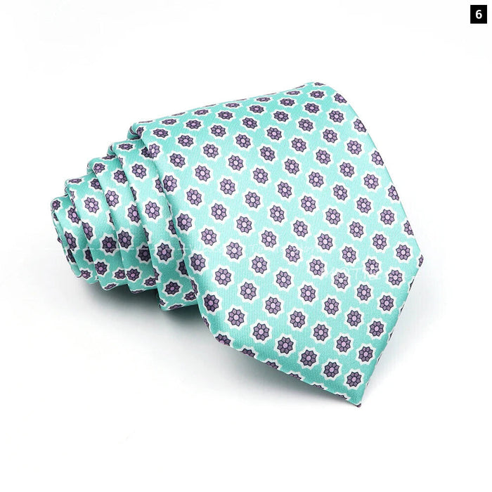 Blue Paisley Necktie For Weddings And Daily Wear