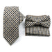 Mens Plaid Wool Tie Set For Business Weddings And Gifts