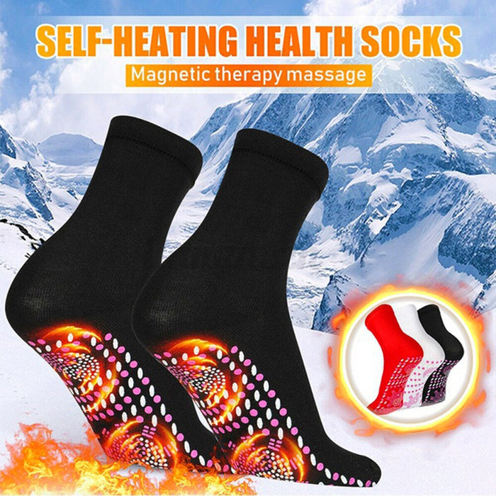 Winter Warm Tourmaline Magnetic Self Heating Thermal Socks