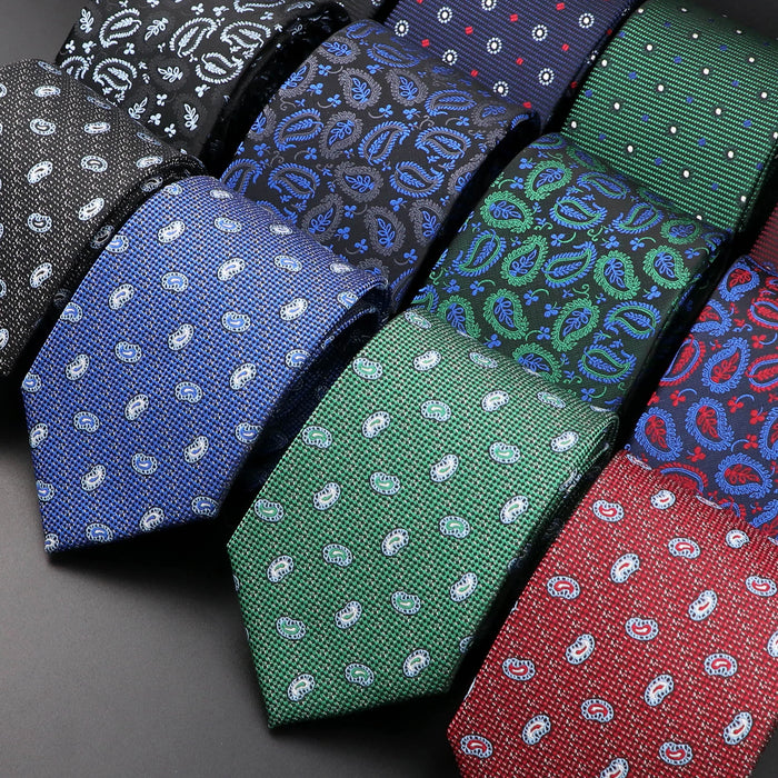 Polyester Necktie For Men For Business Meetings Formal Events And Daily Wear