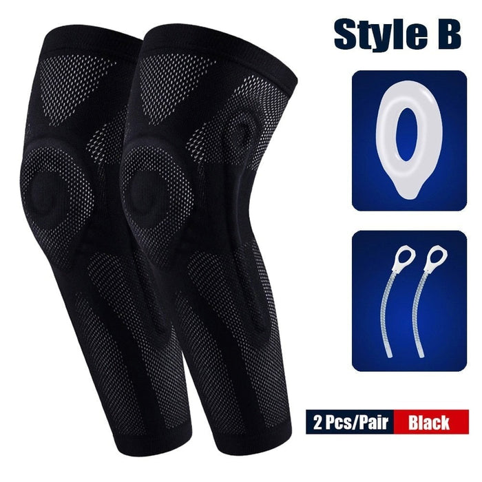 Lengthen Leg Compression Knee Brace Leg Protector Sleeve For Joint Pain Relief and Injury Recovery