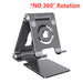 Adjustable Aluminum Tablet Stand For Mobile Devices