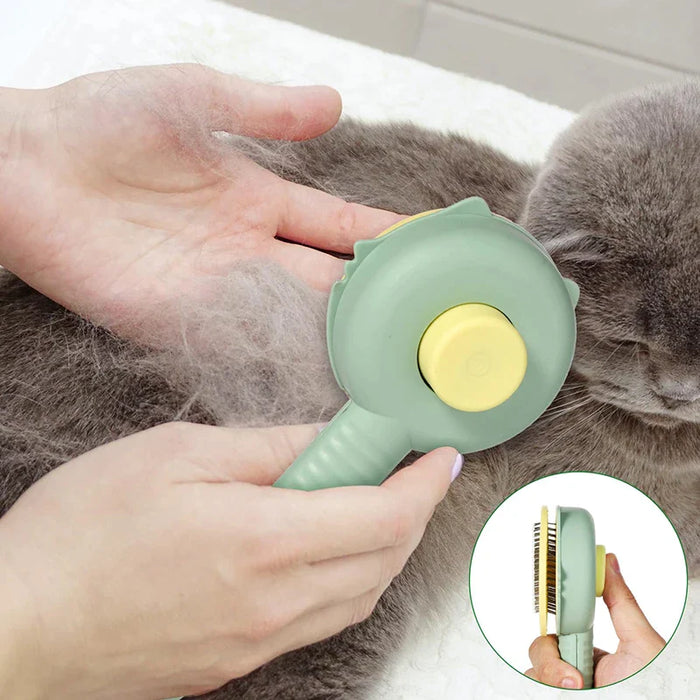 Self Cleaning Pet Brush Grooming Comb