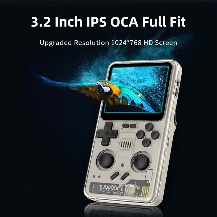 Rgb20Pro Handheld Gaming Console 3.2 Ips Screen Wifi Bluetooth Linux System