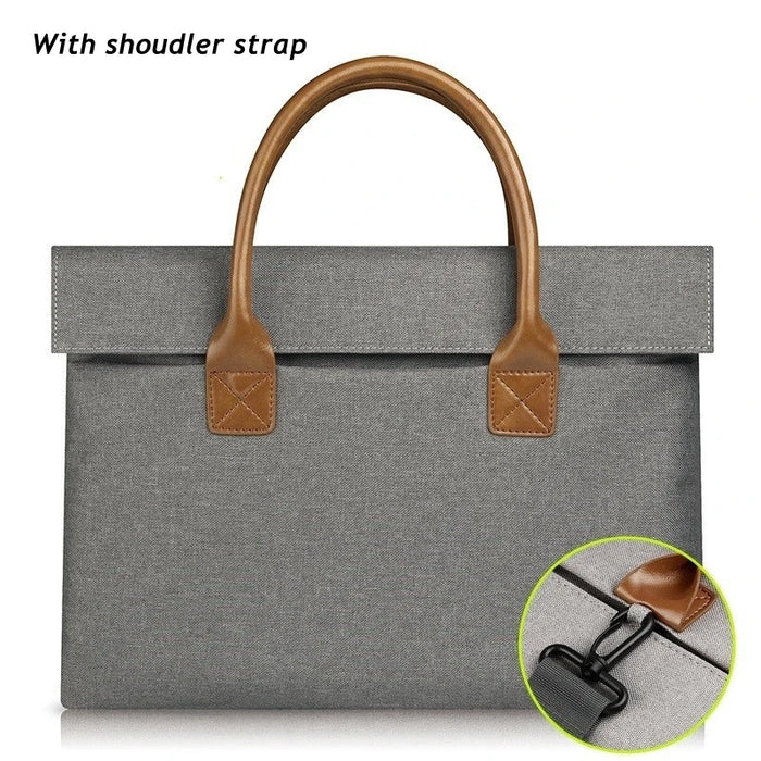 For Macbook Air Pro M1 13,14.15.6 Inch Shoulder Messenger Handle Case Laptop Bag