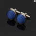 Plaid Cufflinks For Men