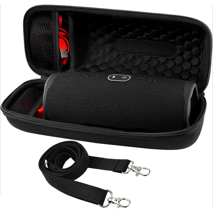 Hard Travel Case For Jbl Charge 4 / Charge 5 Waterproof Bluetooth Speaker Carrying Storage Bag Fits Charger