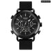 Men’s Silicone Digital Analog Date Calendar Display Dual