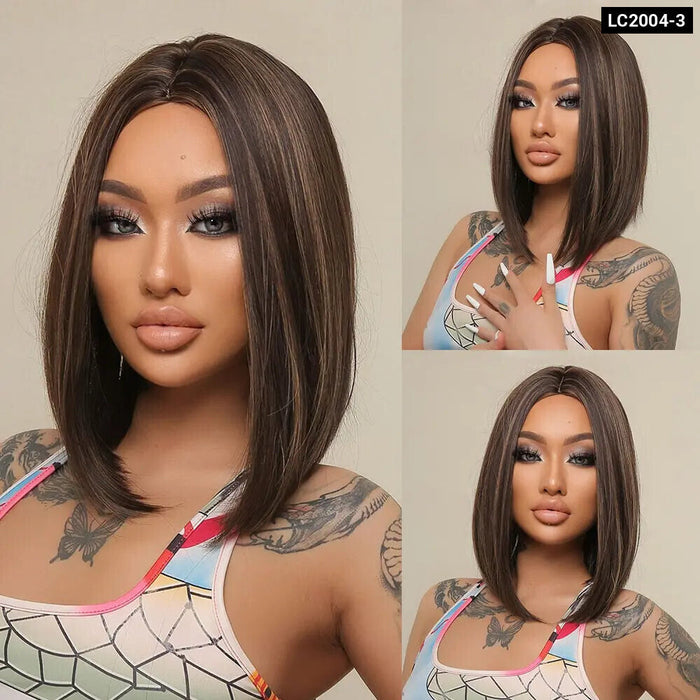 Short Straight Bob Synthetic Wig