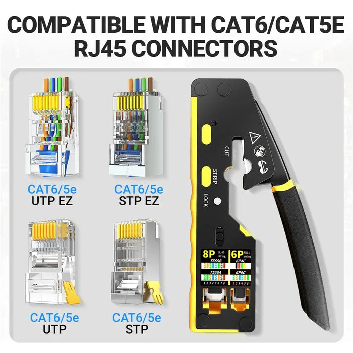 3 In 1 Rj45 Network Crimper