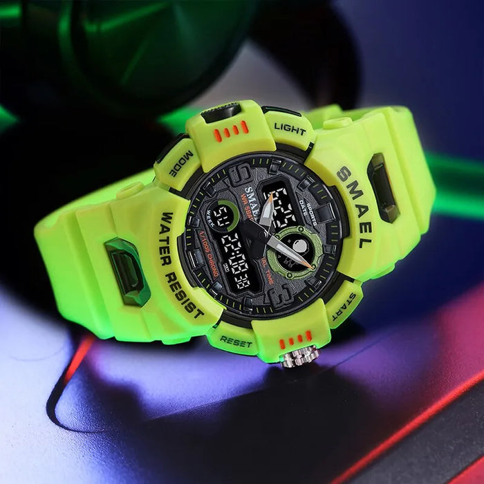 Sport Watches Digital Watch Led 50m Waterproof Military